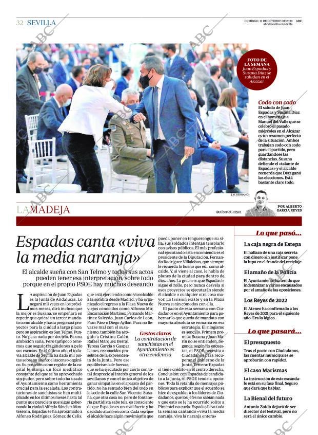 ABC SEVILLA 11-10-2020 página 32