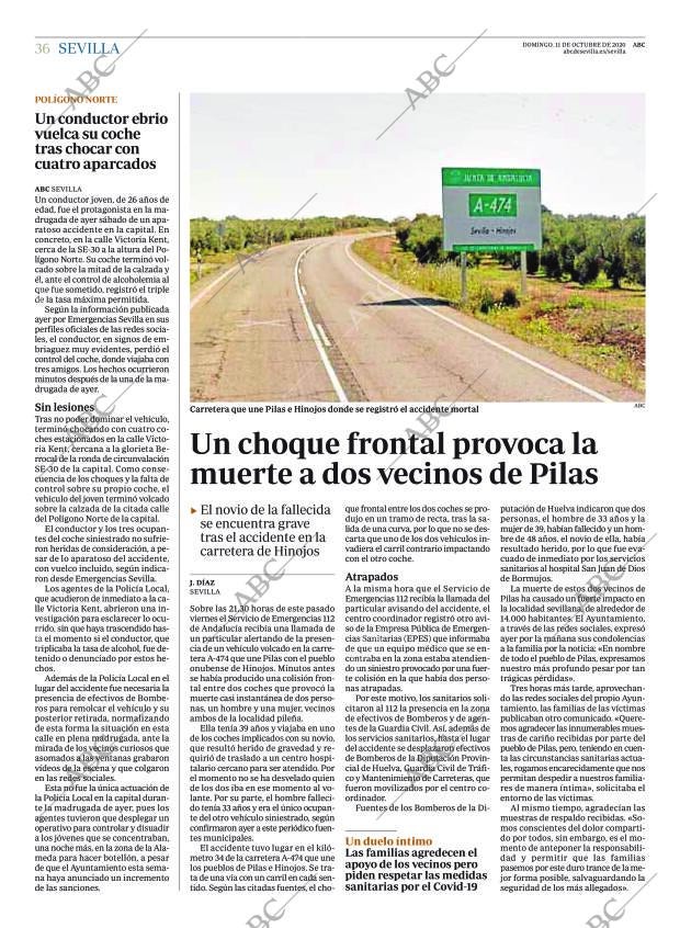 ABC SEVILLA 11-10-2020 página 36