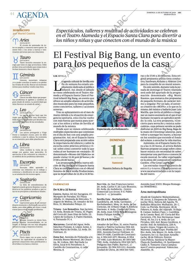 ABC SEVILLA 11-10-2020 página 44