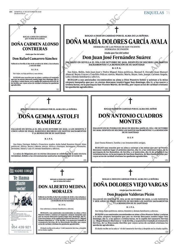 ABC SEVILLA 11-10-2020 página 71