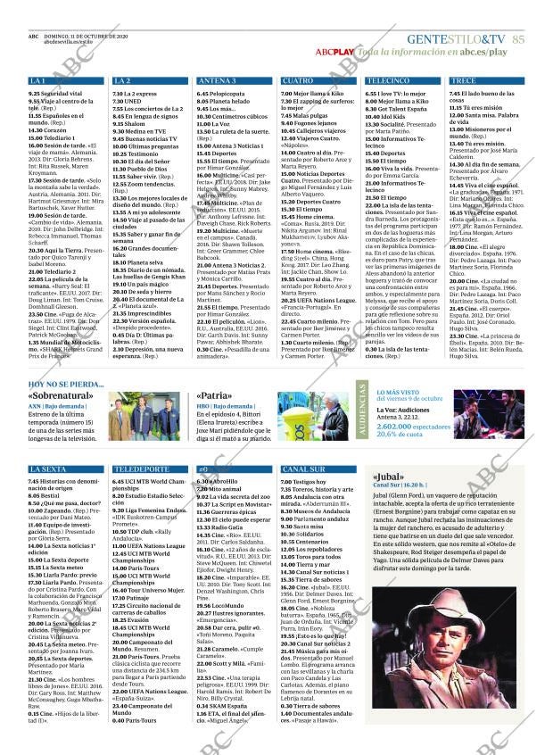 ABC SEVILLA 11-10-2020 página 85