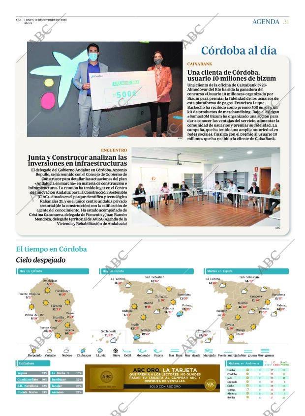 ABC CORDOBA 12-10-2020 página 31