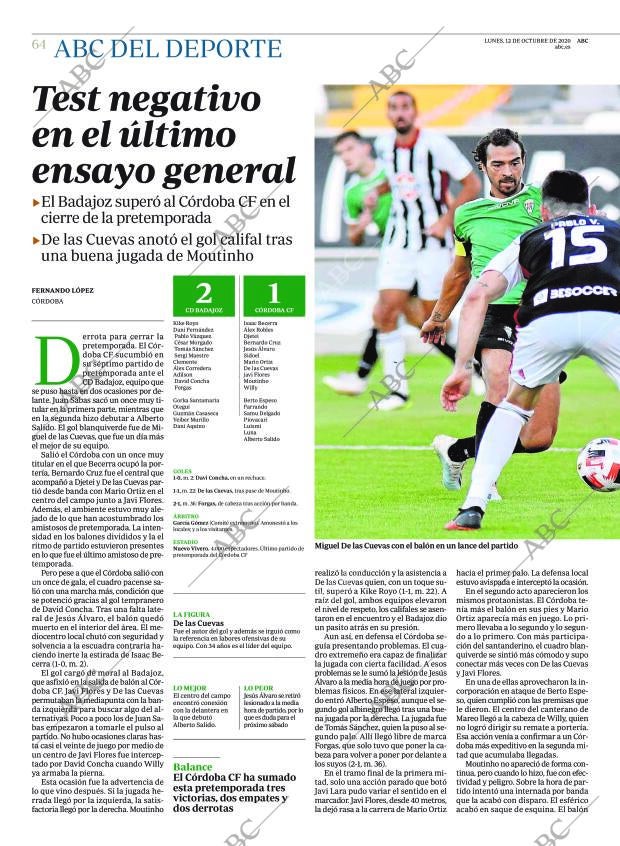 ABC CORDOBA 12-10-2020 página 64