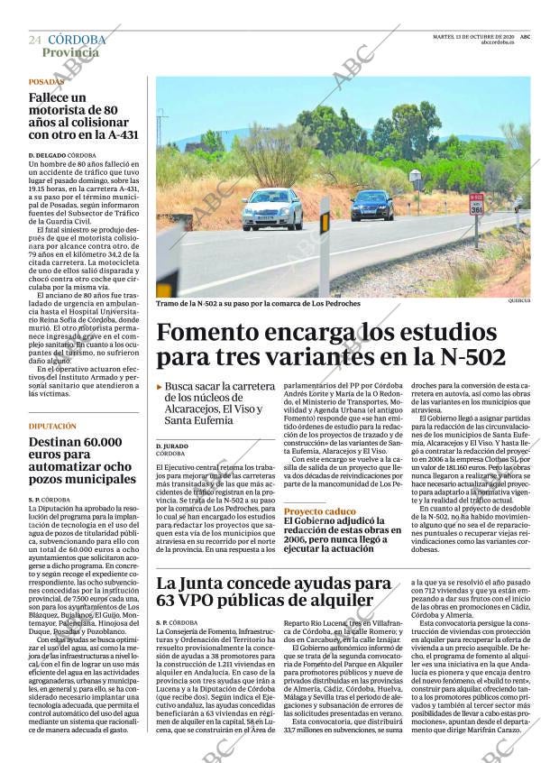ABC CORDOBA 13-10-2020 página 24