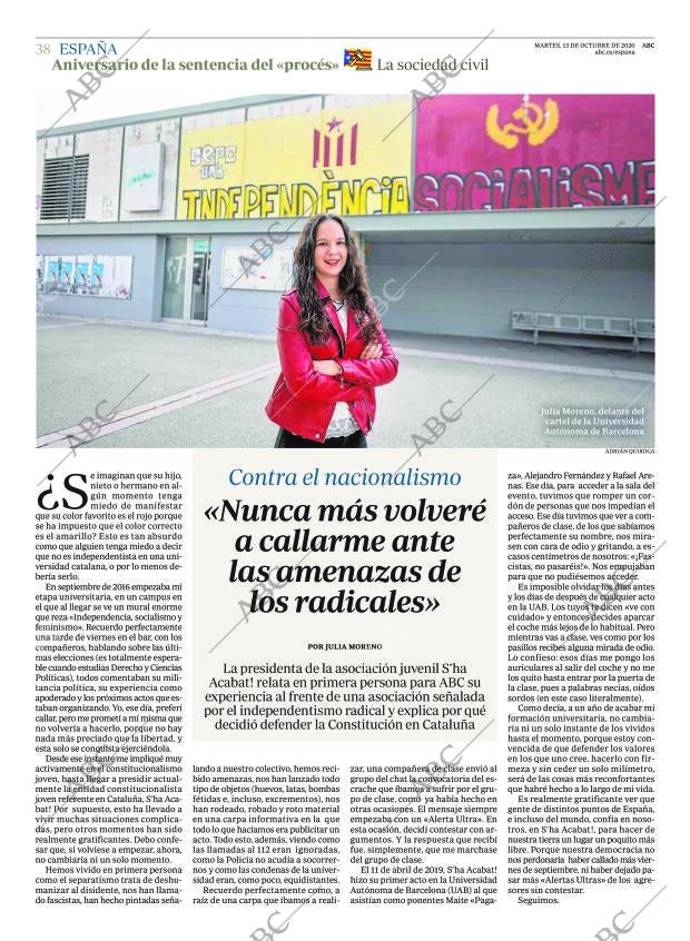 ABC CORDOBA 13-10-2020 página 38