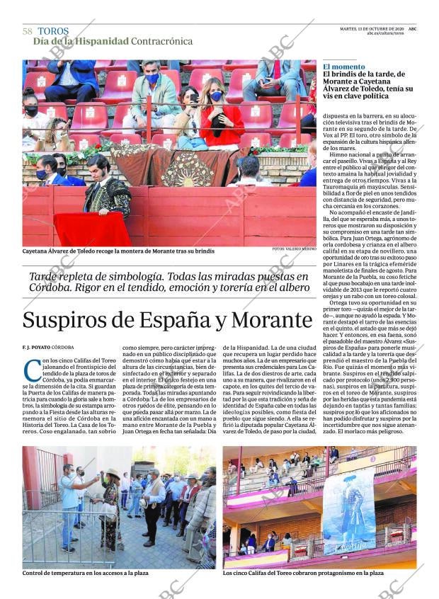 ABC CORDOBA 13-10-2020 página 58