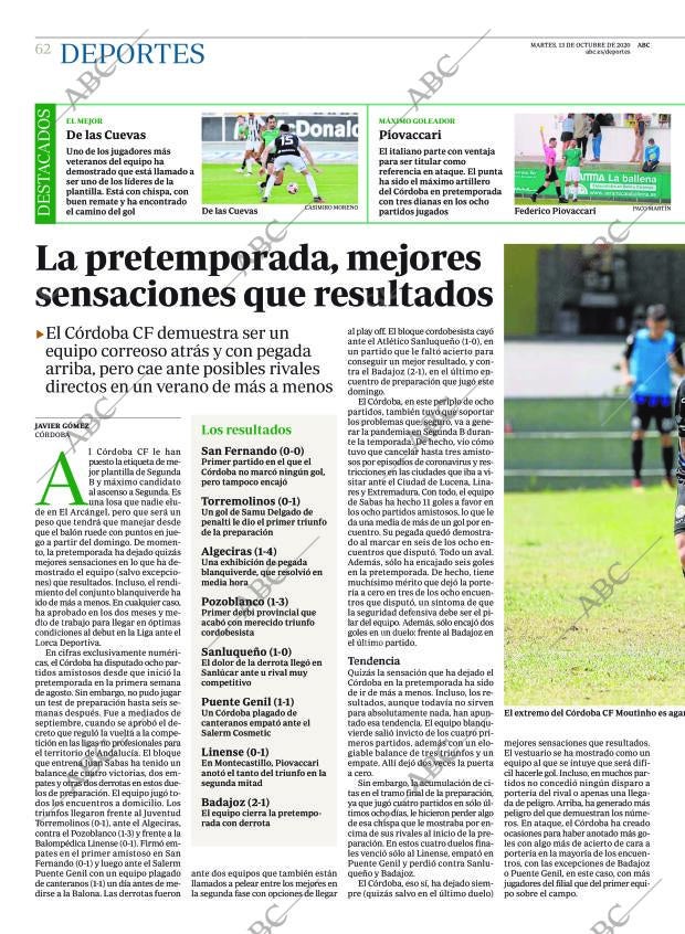 ABC CORDOBA 13-10-2020 página 62