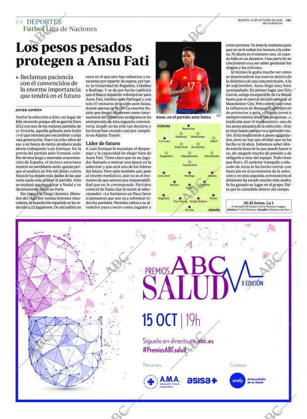 ABC CORDOBA 13-10-2020 página 64