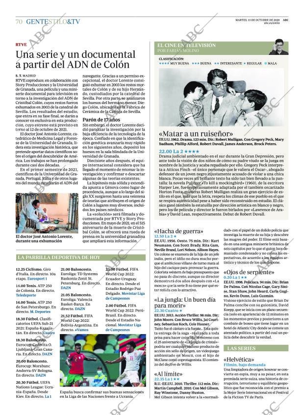 ABC CORDOBA 13-10-2020 página 70