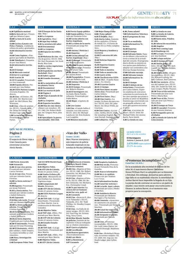 ABC CORDOBA 13-10-2020 página 71