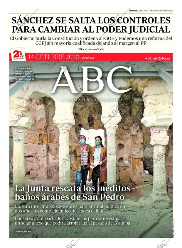 ABC CORDOBA 14-10-2020 página 1