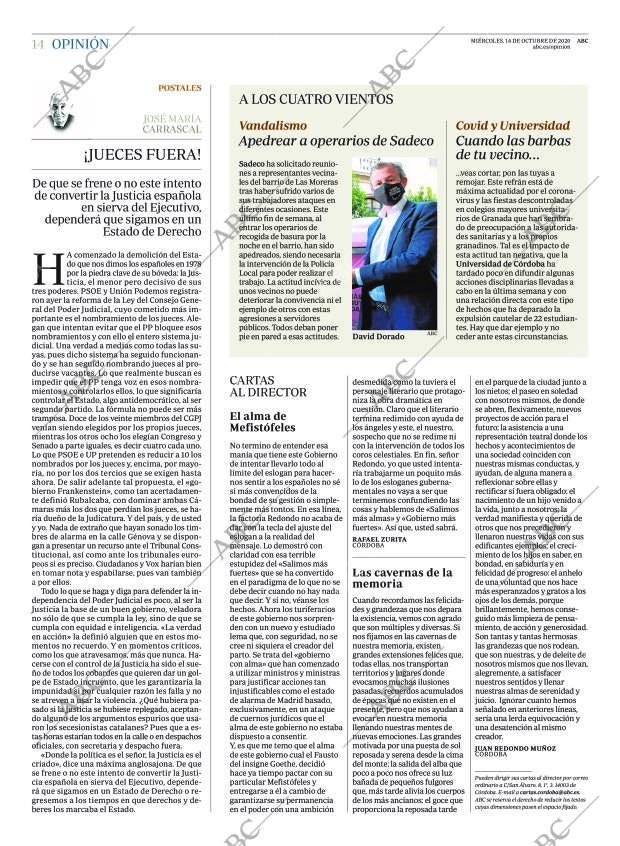 ABC CORDOBA 14-10-2020 página 14