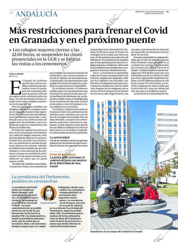 ABC CORDOBA 14-10-2020 página 28