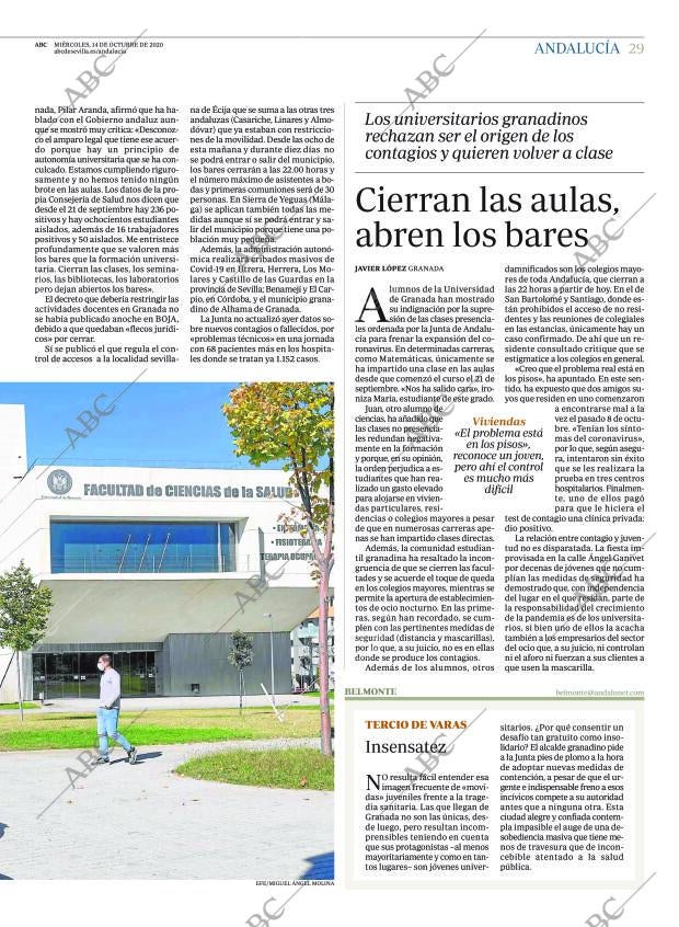 ABC CORDOBA 14-10-2020 página 29