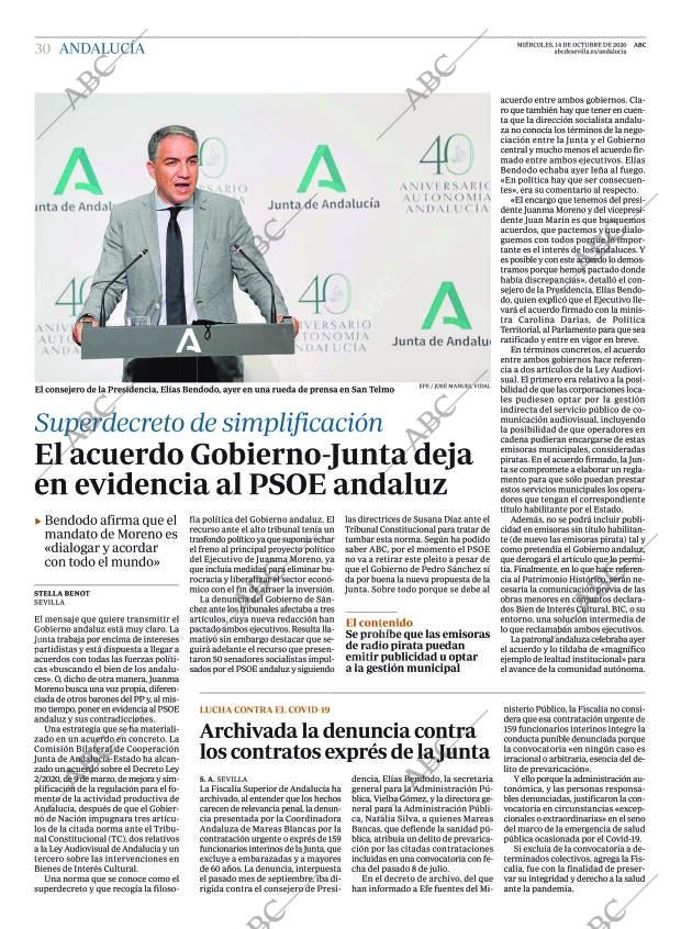 ABC CORDOBA 14-10-2020 página 30