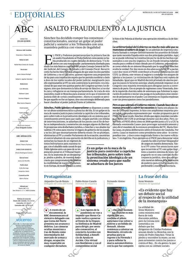 ABC CORDOBA 14-10-2020 página 4