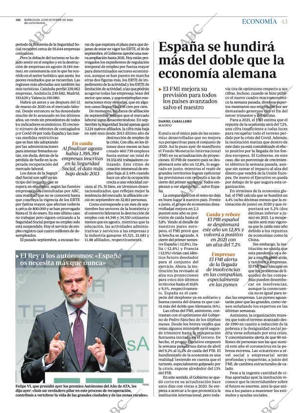 ABC CORDOBA 14-10-2020 página 43