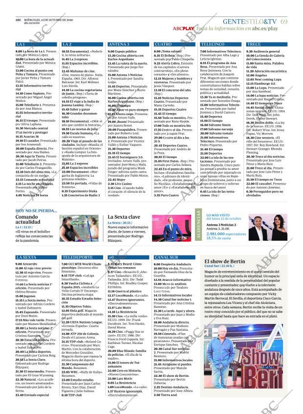 ABC CORDOBA 14-10-2020 página 69