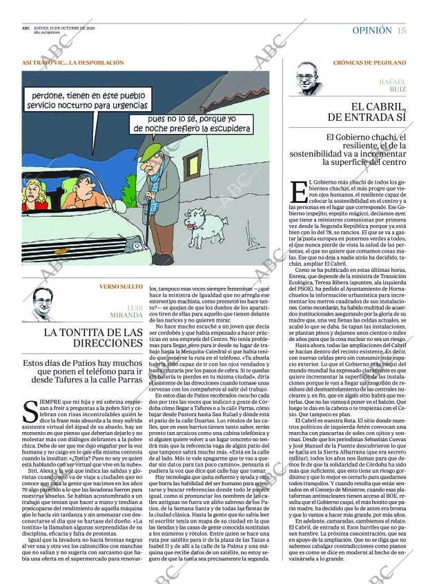 ABC CORDOBA 15-10-2020 página 15