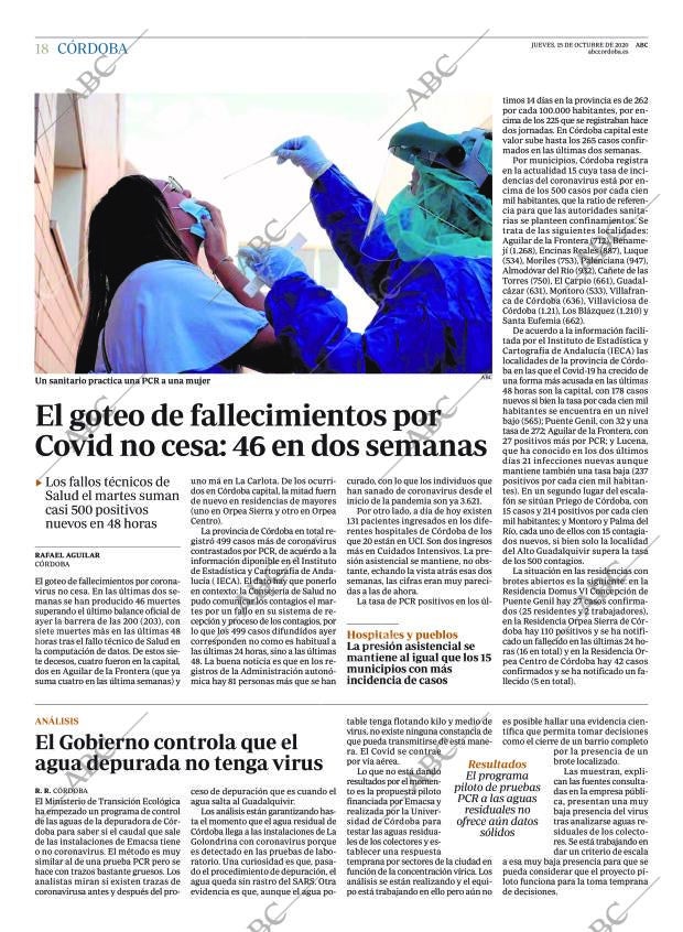 ABC CORDOBA 15-10-2020 página 18