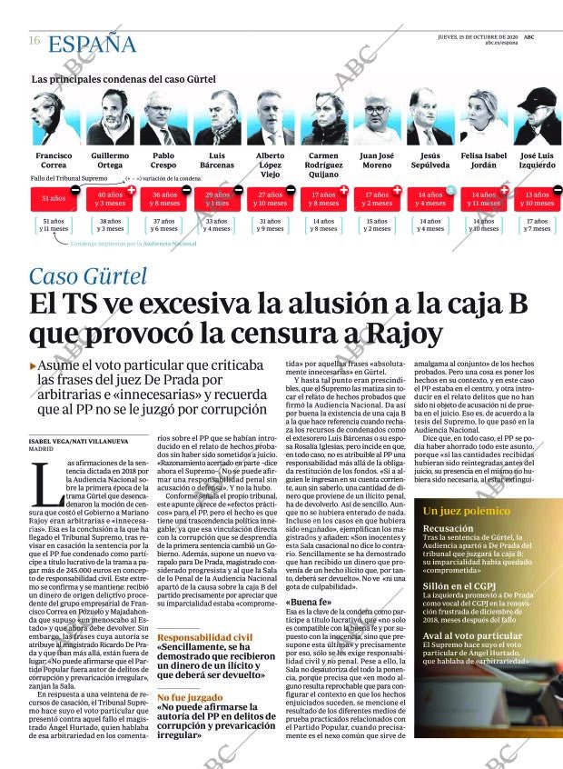 ABC MADRID 15-10-2020 página 16