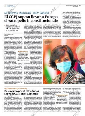 ABC MADRID 15-10-2020 página 20