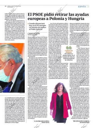 ABC MADRID 15-10-2020 página 21