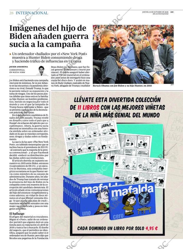 ABC MADRID 15-10-2020 página 28