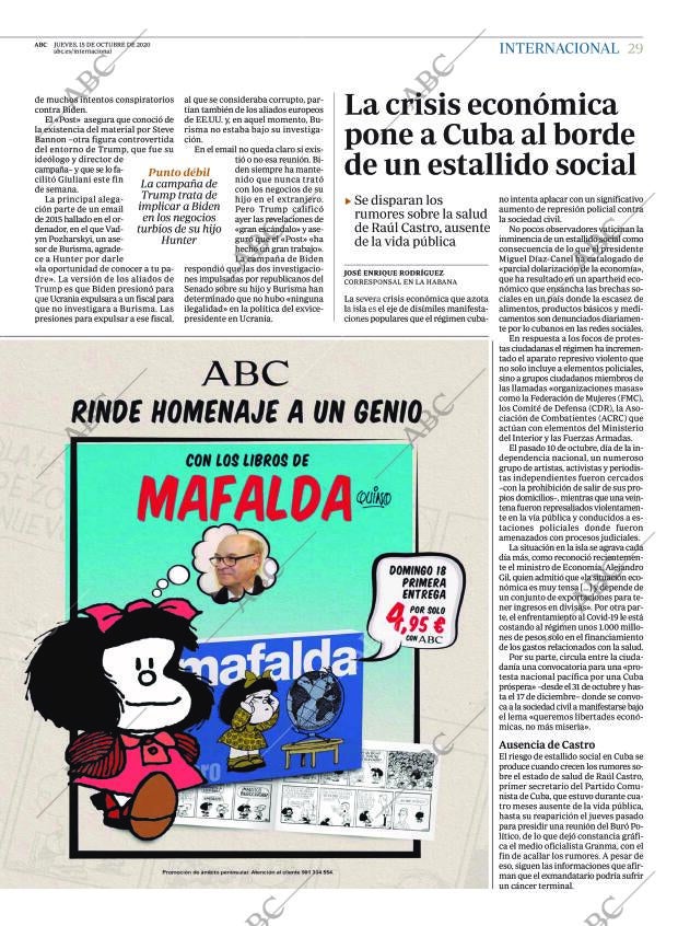 ABC MADRID 15-10-2020 página 29