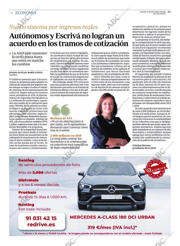 ABC MADRID 15-10-2020 página 34