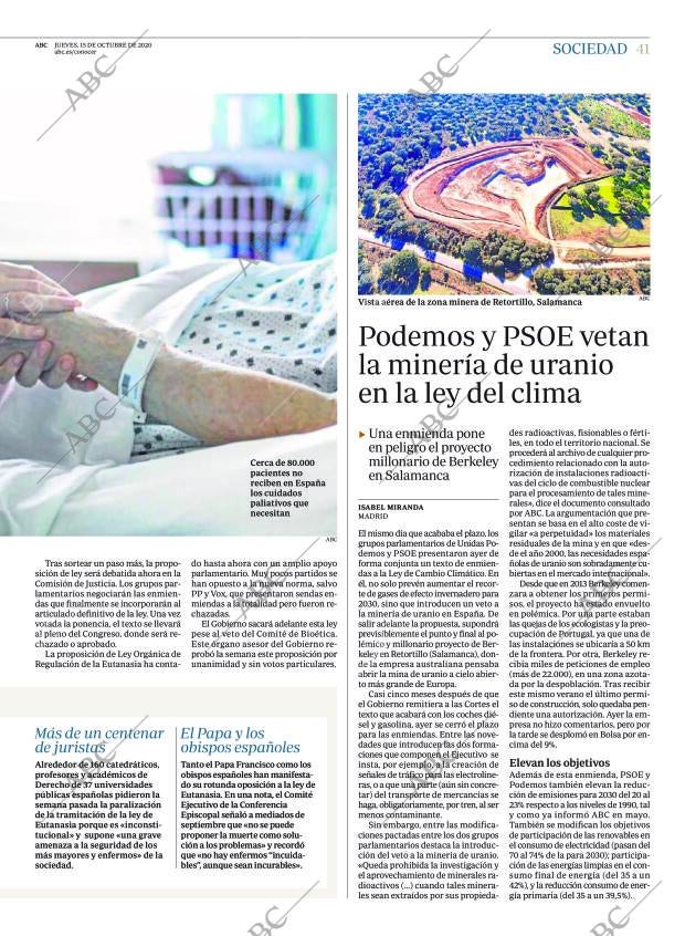 ABC MADRID 15-10-2020 página 41