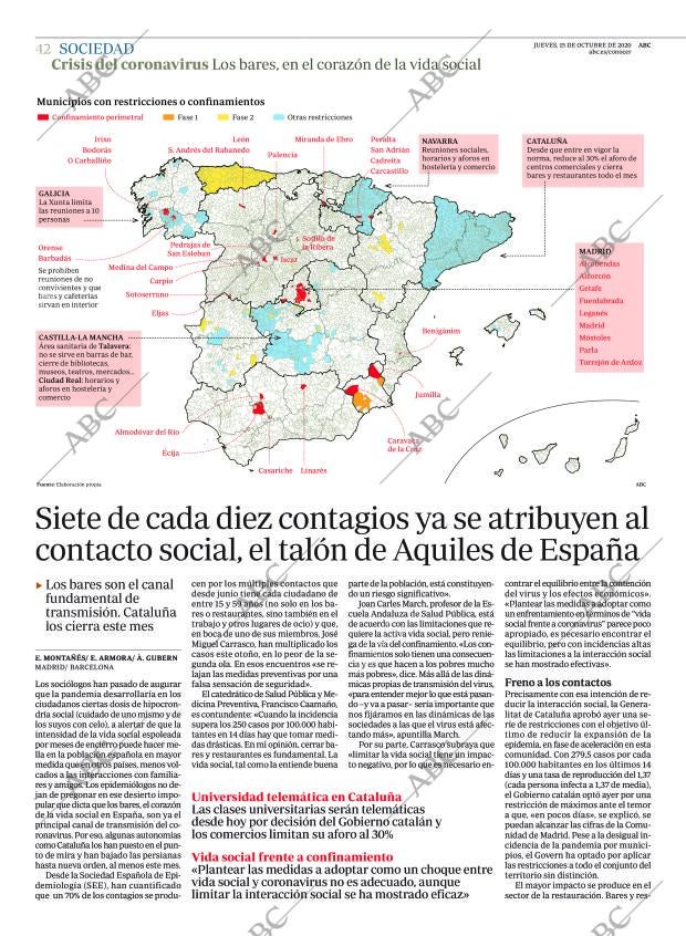 ABC MADRID 15-10-2020 página 42