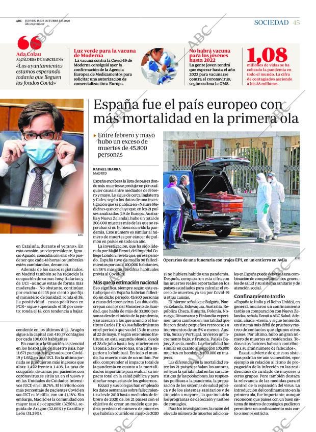 ABC MADRID 15-10-2020 página 45