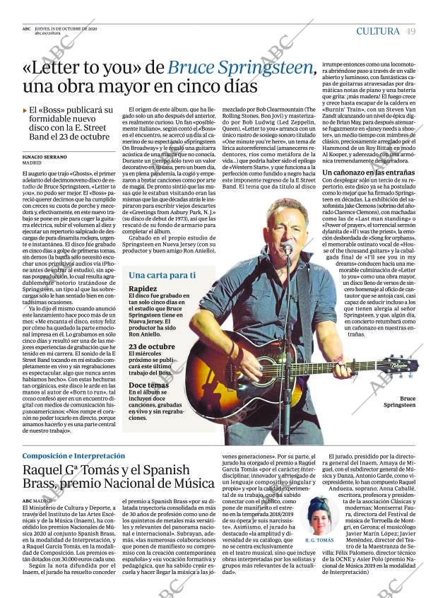 ABC MADRID 15-10-2020 página 49