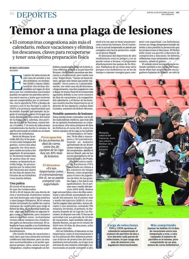 ABC MADRID 15-10-2020 página 50
