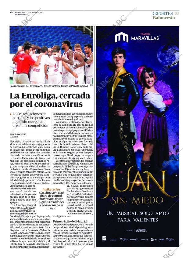 ABC MADRID 15-10-2020 página 53