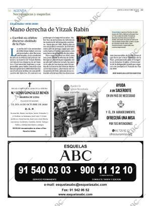 ABC MADRID 15-10-2020 página 56