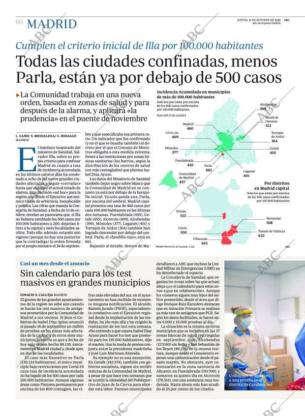 ABC MADRID 15-10-2020 página 60