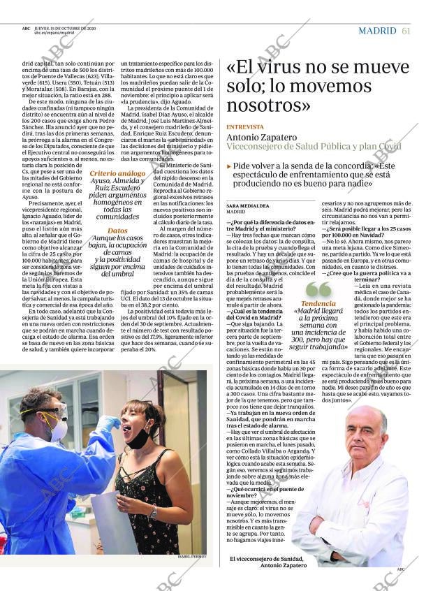 ABC MADRID 15-10-2020 página 61