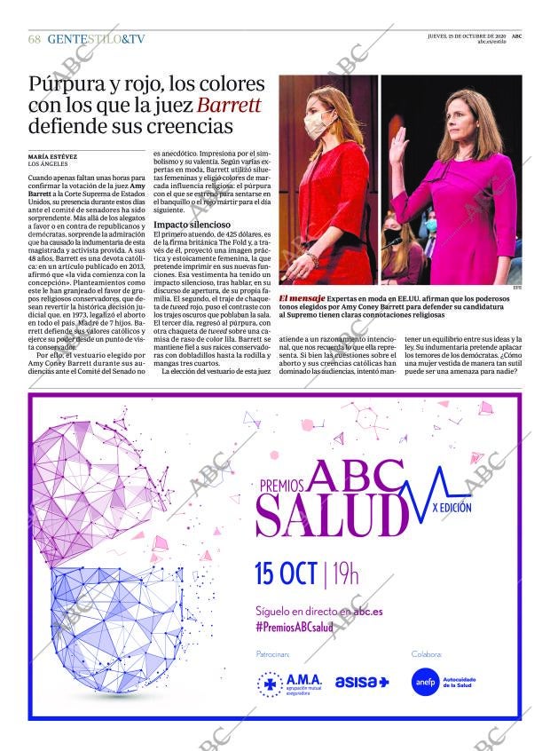 ABC MADRID 15-10-2020 página 68