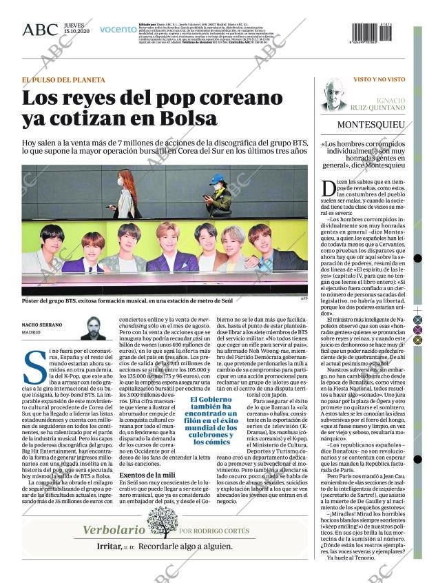 ABC MADRID 15-10-2020 página 72
