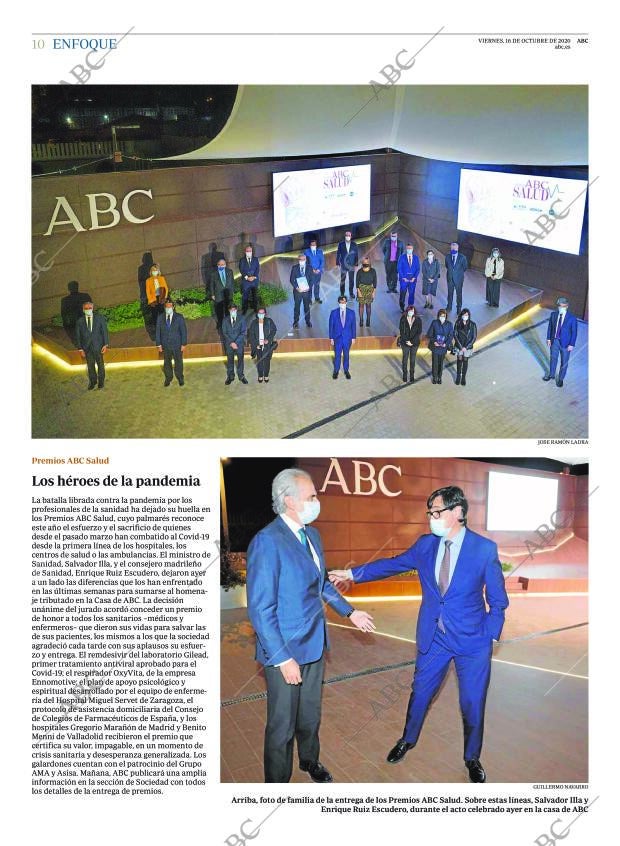 ABC MADRID 16-10-2020 página 10