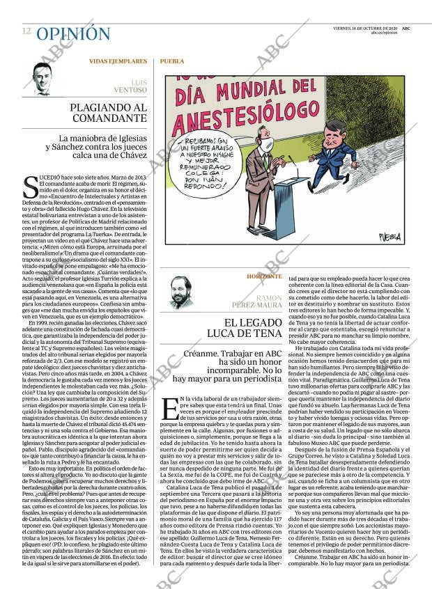 ABC MADRID 16-10-2020 página 12