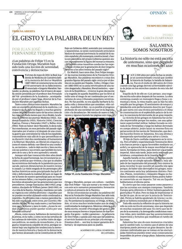 ABC MADRID 16-10-2020 página 15