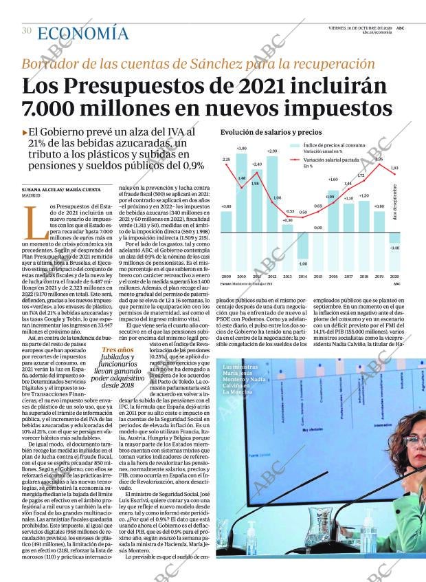 ABC MADRID 16-10-2020 página 30