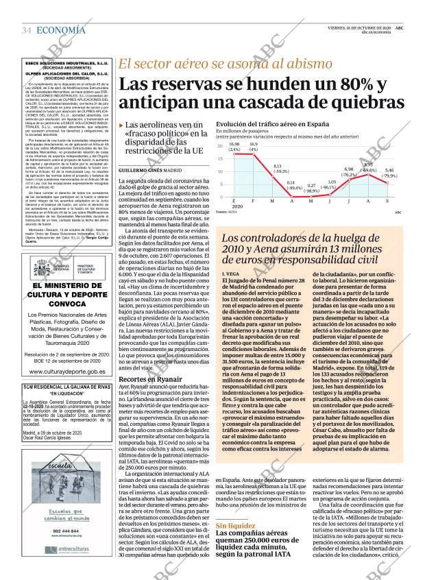 ABC MADRID 16-10-2020 página 34