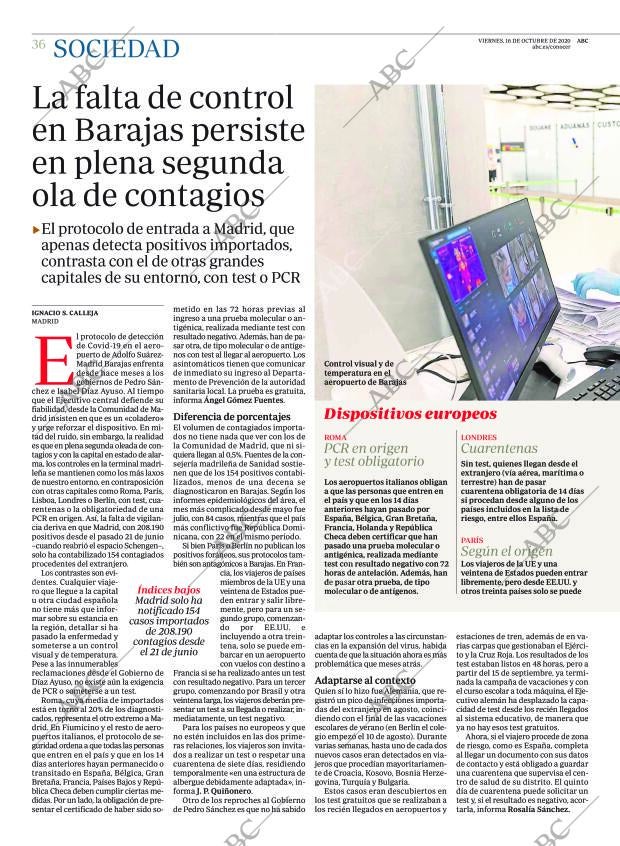 ABC MADRID 16-10-2020 página 36