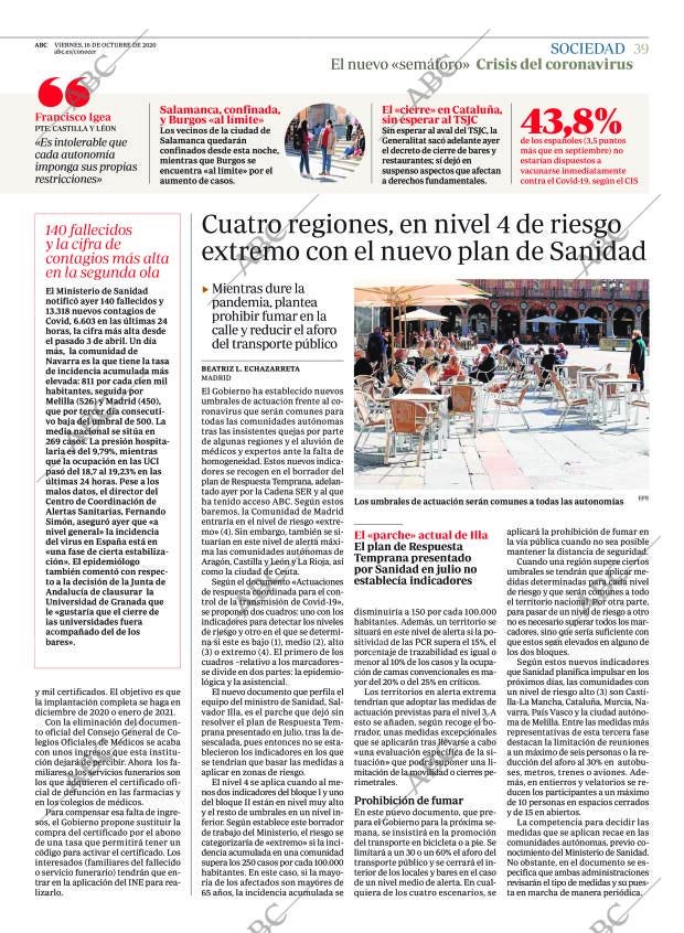ABC MADRID 16-10-2020 página 39