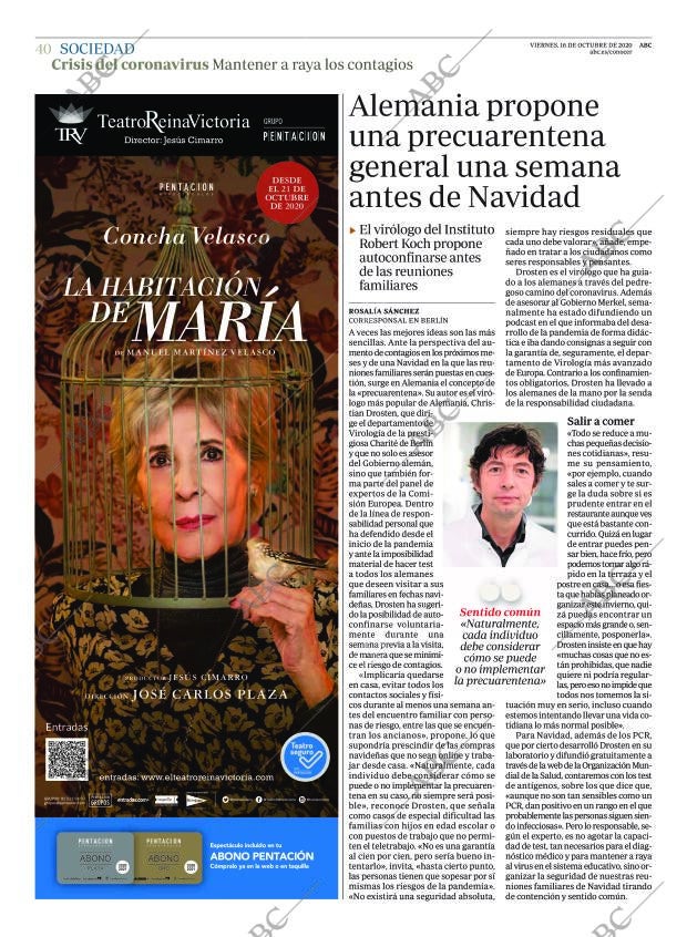 ABC MADRID 16-10-2020 página 40