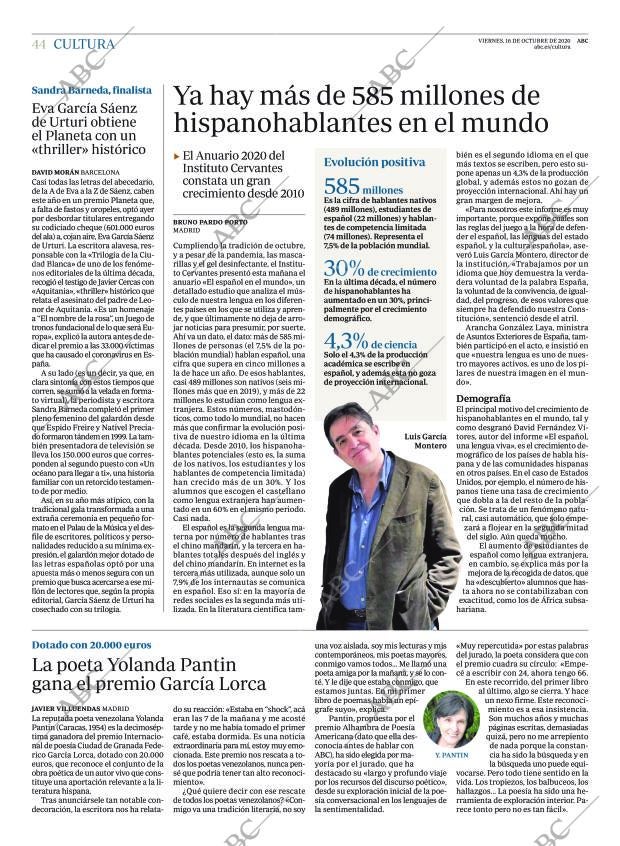 ABC MADRID 16-10-2020 página 44